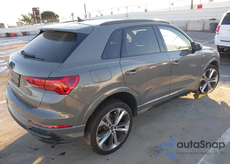 2022 Audi Q3 Premium Plus 45 Tfsi S Line Quattro Tiptronic z USA, uszkodzony, nr VIN WA1EECF36N1006780